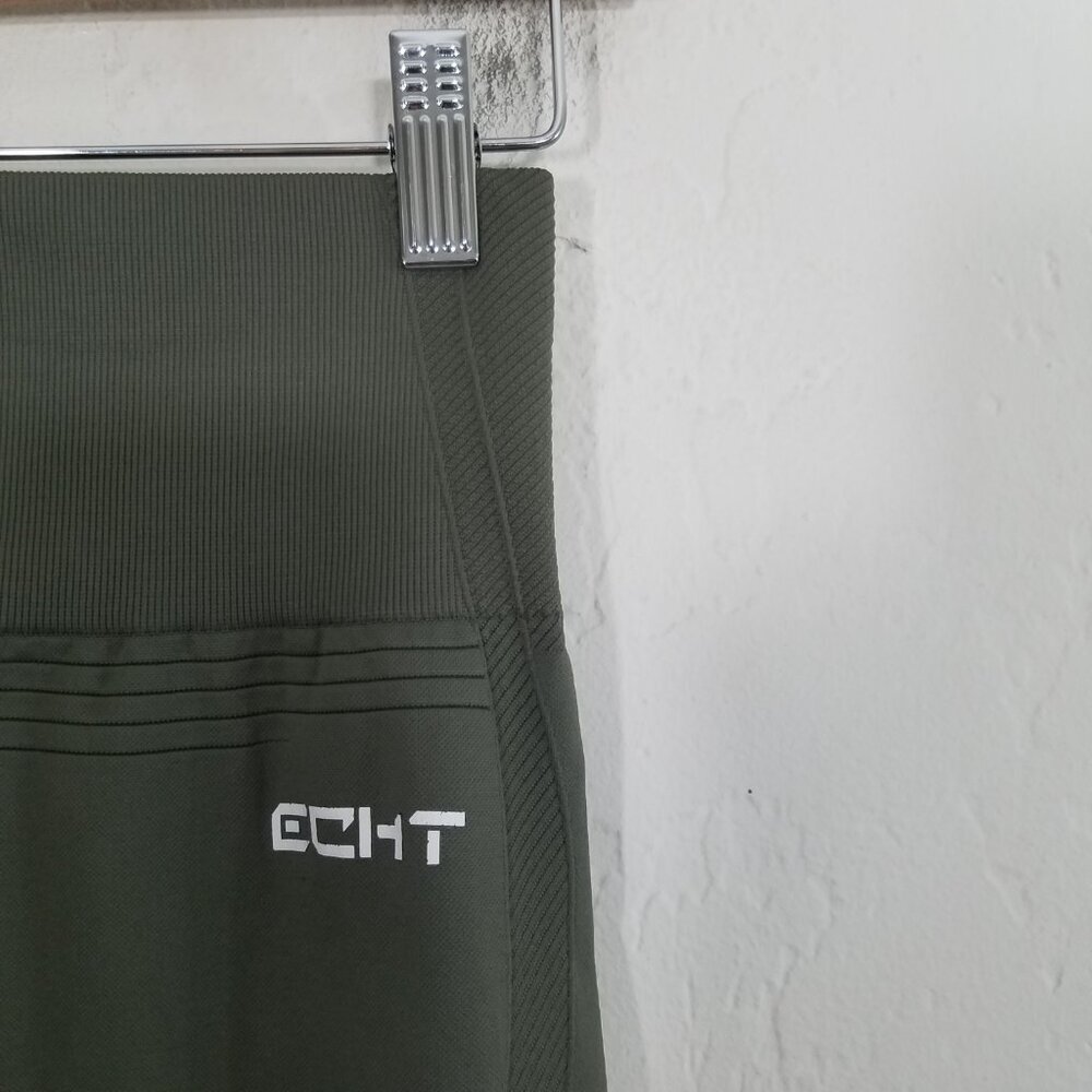 ECHT High Waist Mesh Legging Green - Picture 3 of 6